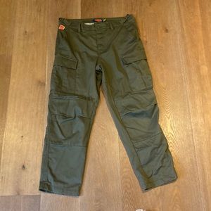 Empyre Loose Fit Cargo Skate Pants (Military Green)